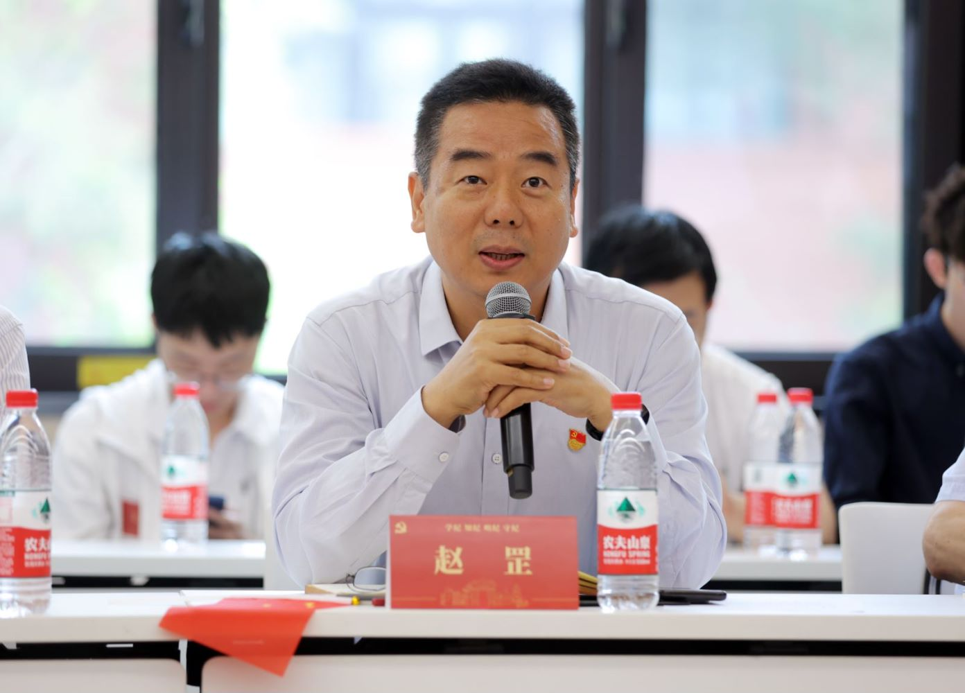 20240618-BB贝博艾弗森官方网站开展党纪学习教育全校毕业生师生联合主题党日-无-赵罡参加纪检监察巡视联合党支部、数博二党支部、马博212党支部、自硕22党支部师生联合主题党日.png